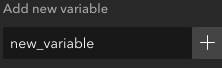 add a new variable to a data source