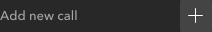 button to add a default call