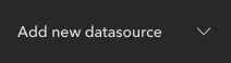 section to add a new datasource